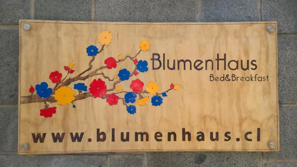 Bed & Breakfast Blumen Haus Santiago del Cile Esterno foto